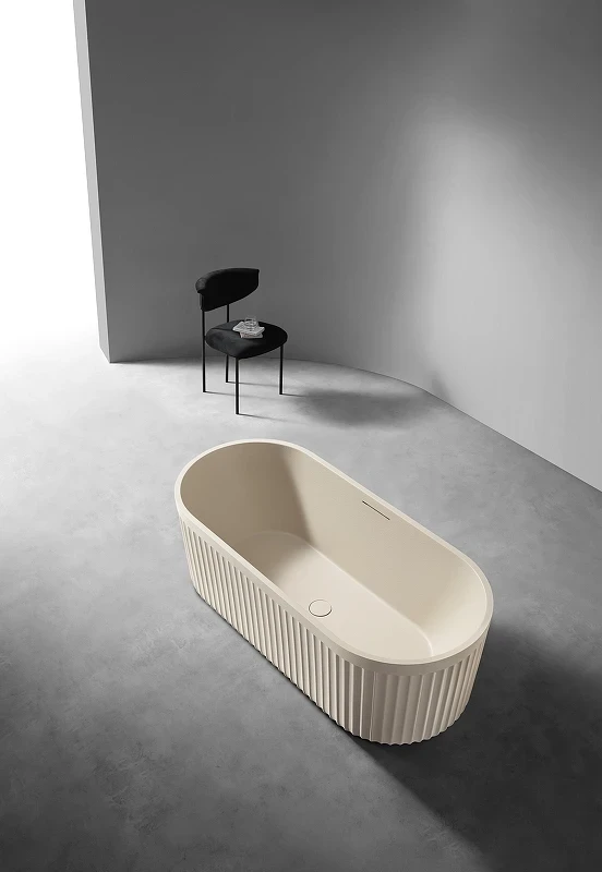 Ванна из искусственного камня AltroBagno Gianni 170x75 090213 цвет Кремовый