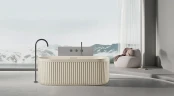 Ванна из искусственного камня AltroBagno Gianni 170x75 090213 цвет Кремовый