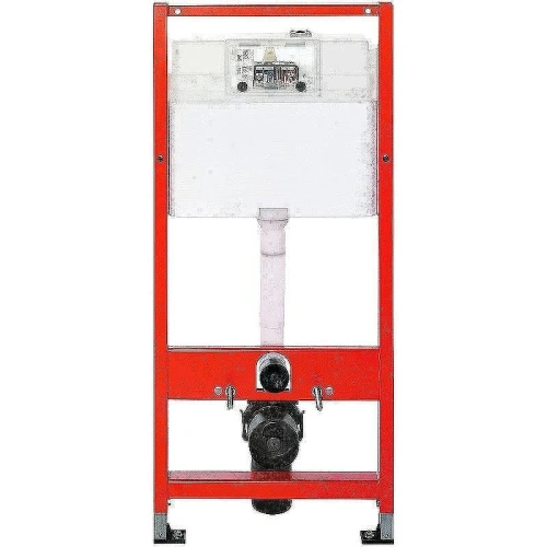 Унитаз с инсталляцией WeltWasser Merzbach 043 GL-WT 10000009939 + Tece Base 9400413 с сиденьем Микролифт и Белой клавишей смыва
