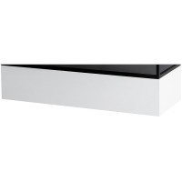 Тумба Cezares Cadro 120 CADRO-120-1C-SO-BG-BLUM подвесная Bianco Ghiaccio МДФ / ЛДСП