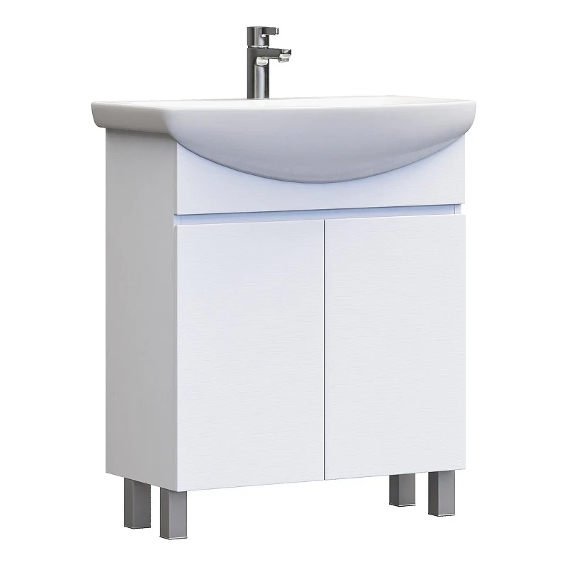 Тумба под раковину Vigo Wing 70 tn.WIN.BAL.70.2D цвет Белый