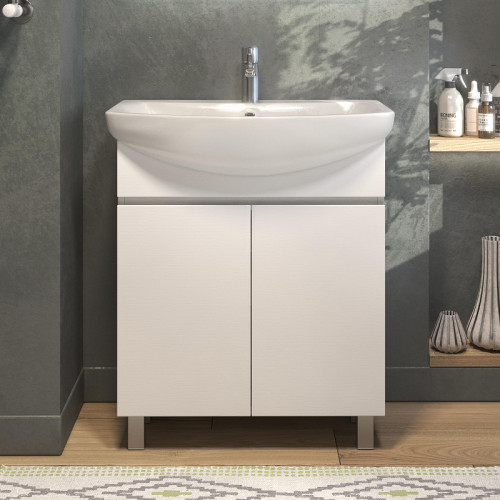 Тумба под раковину Vigo Wing 70 tn.WIN.BAL.70.2D цвет Белый