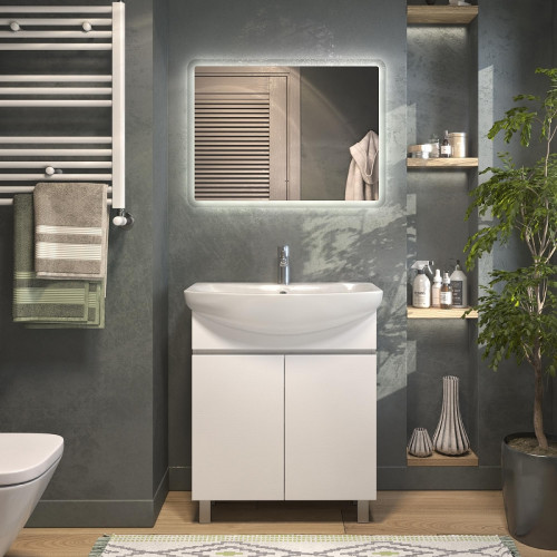 Тумба под раковину Vigo Wing 70 tn.WIN.BAL.70.2D цвет Белый