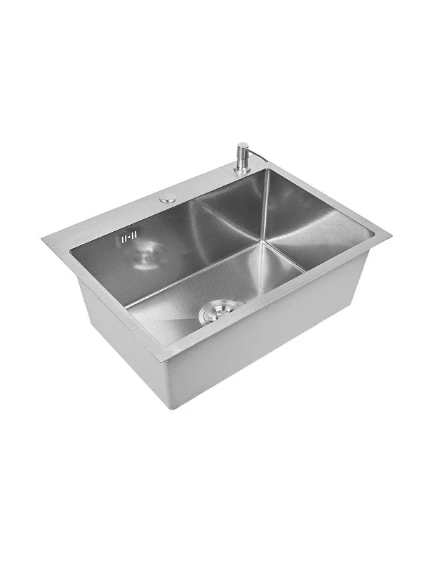 Кухонная мойка Wisent 60 WS36045D/W02-114/W405A цвет Сатин