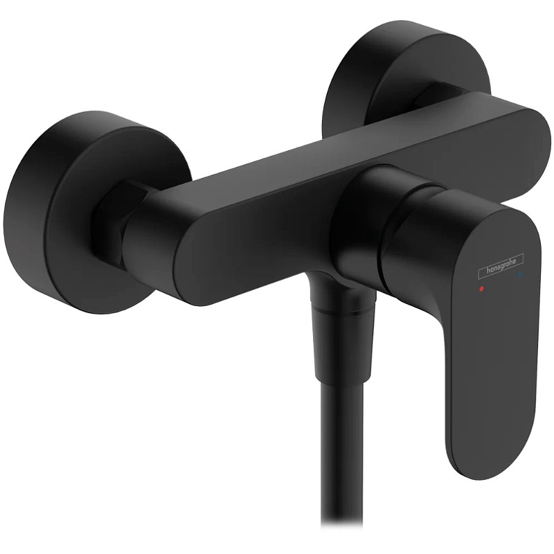 Смеситель для душа Hansgrohe Rebris S 72640670 Черный матовый латунь на стену