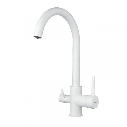 Смеситель для кухни Shevanik S128C цвет Белый