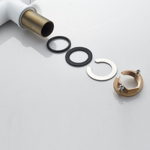 Смеситель для кухни Shevanik S128C цвет Белый