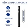 Душевая система WasserKRAFT A288.258.217.BM Thermo с термостатом Черная матовая латунь на стену