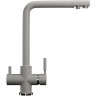 Смеситель для кухни Ulgran Classic U-016-310 Серый латунь