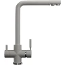 Смеситель для кухни Ulgran Classic U-016-310 Серый латунь