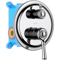 Смеситель для душа Aquatek Классик AQ1546CR Хром латунь встраиваемый