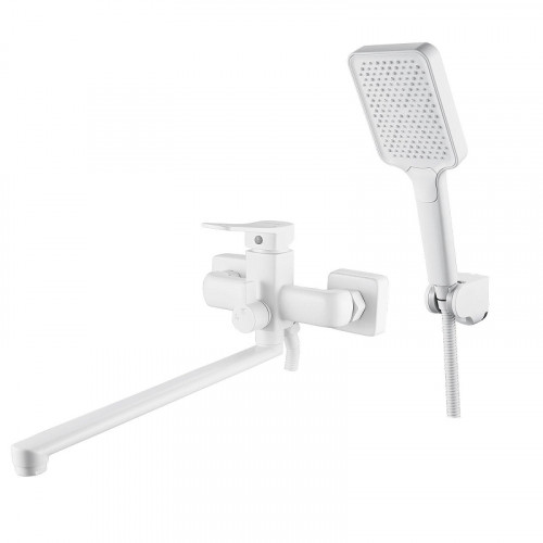 Смеситель для ванны Shevanik S9922C универсальный цвет Белый