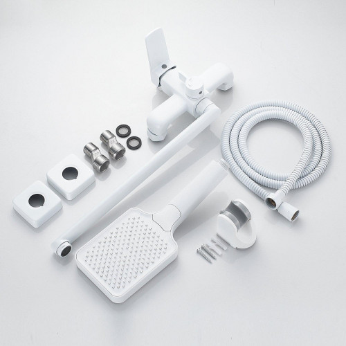 Смеситель для ванны Shevanik S9922C универсальный цвет Белый