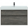 Тумба под раковину Aquanet Nova Lite 100 242582 подвесная Дуб рошелье МДФ / ЛДСП