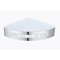 Полка корзина Raglo R340.01 угловая цвет Хром