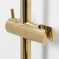 Душевая штанга WasserKRAFT Sauer A193 Золото нержавеющая сталь на стену