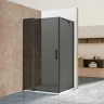 Душевой уголок Vincea Extra 100х90 VSR-1E901090CGB профиль Черный стекло тонированное