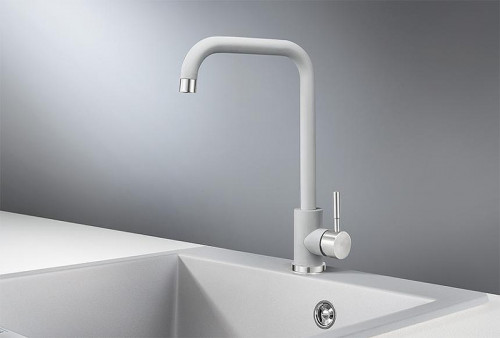 Смеситель для кухни Granula Standart ST-4033 цвет Алюминиум