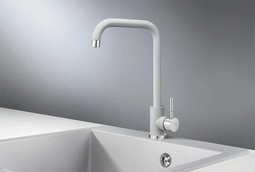 Смеситель для кухни Granula Standart ST-4033 цвет Алюминиум