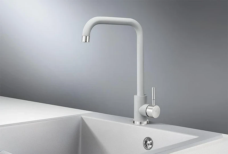 Смеситель для кухни Granula Standart ST-4033 цвет Алюминиум