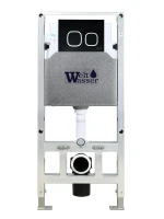 Инсталляция WeltWasser WW Amberg 506 ST BL 10000008229 с клавишей смыва цвет Черный