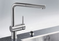 Смеситель для кухни Blanco Linus-S 517184 Нержавеющая сталь латунь