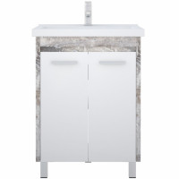 Тумба под раковину Corozo Лорена 65 SD-00000354 Антик Белая МДФ / ЛДСП