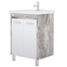 Тумба под раковину Corozo Лорена 65 SD-00000354 Антик Белая МДФ / ЛДСП