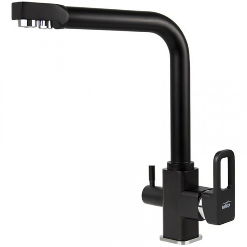 Смеситель для кухни Viko V-5702 Черный матовый латунь на столешницу