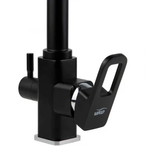 Смеситель для кухни Viko V-5702 Черный матовый латунь на столешницу