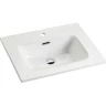Раковина Ceramicanova Element 60 CN7001 Белая фаянс полувстраиваемая