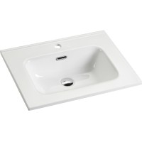 Раковина Ceramicanova Element 60 CN7001 Белая фаянс полувстраиваемая