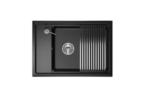 Кухонная мойка Granula Kitchen Space 73 7305 цвет Шварц