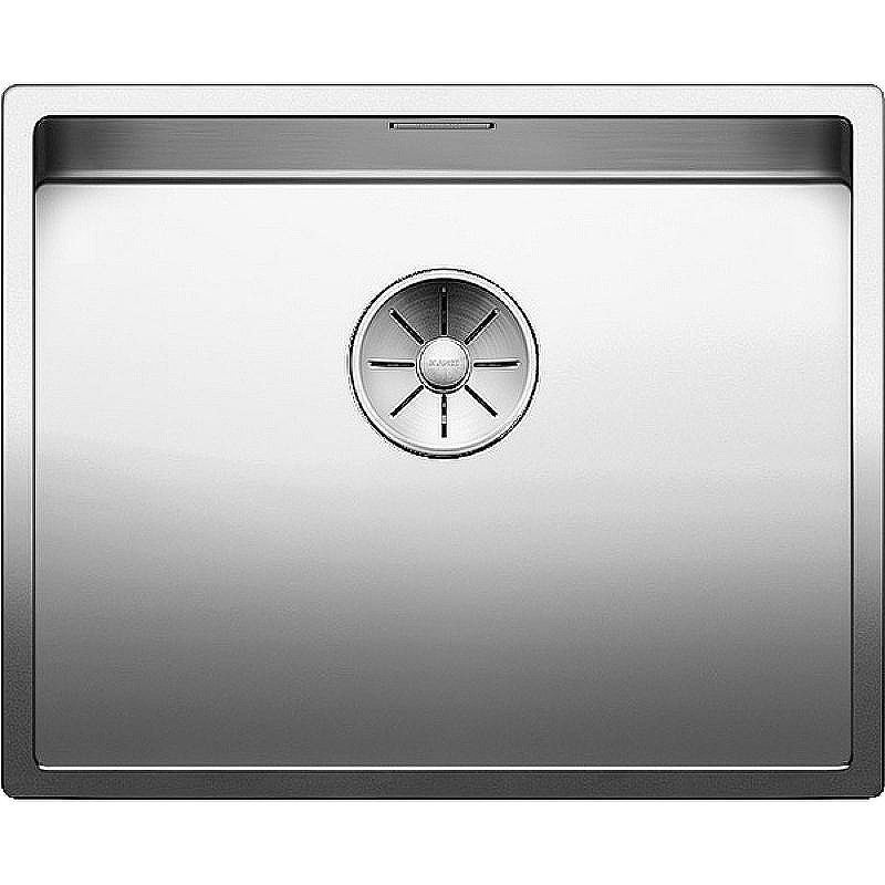 Кухонная мойка Blanco Claron 500-U 521577 Нержавеющая сталь с зеркальной полировкой