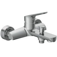 Смеситель для ванны Cersanit Flavis 63035 Хром латунь на стену