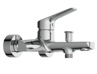 Смеситель для ванны Cersanit Flavis 63035 Хром латунь на стену