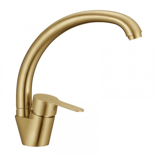 Смеситель для кухни Fmark FS8234C цвет Золото матовое