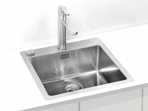Кухонная мойка Alveus Pure 30 KMB-90 515x525 1103609 Брашированная сталь нержавеющая сталь встраиваемый