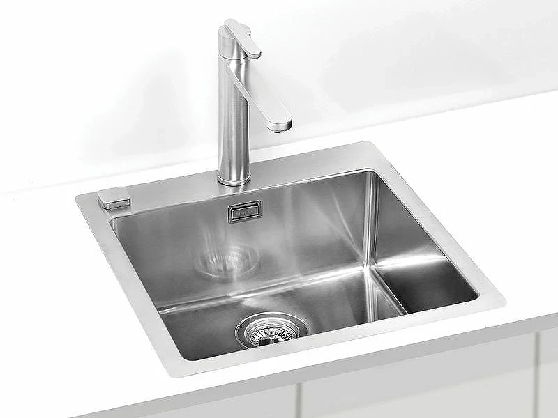 Кухонная мойка Alveus Pure 30 KMB-90 515x525 1103609 Брашированная сталь нержавеющая сталь встраиваемый