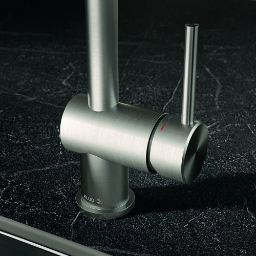 Смеситель для кухни Kludi L Steel 45803F877 Сталь латунь