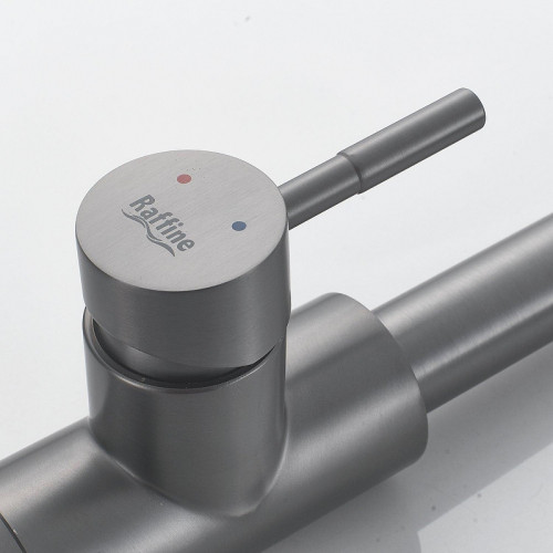 Смеситель для кухни Raffine F213T цвет Оружейная сталь