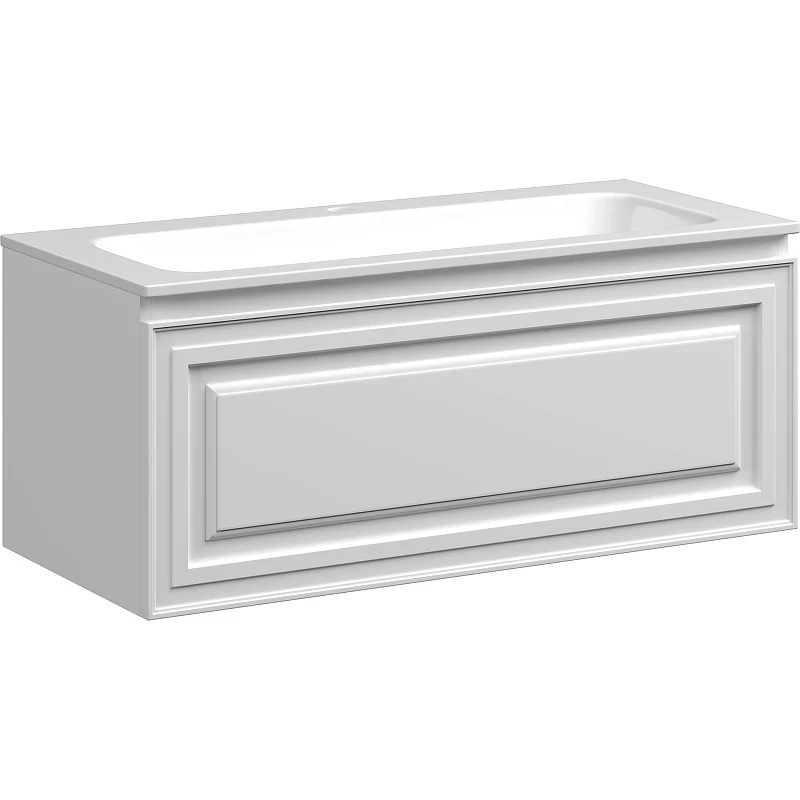 Тумба под раковину Sancos Very 100 VR100W подвесная Bianco МДФ / ЛДСП