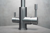 Смеситель для кухни Lemark Expert LM5061GMN Графит нержавеющая сталь