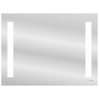 Зеркало Cersanit Led 020 Base 80 KN-LU-LED020*80-b-Os с подсветкой с диммером МДФ / ЛДСП, стекло