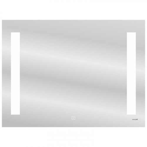 Зеркало Cersanit Led 020 Base 80 KN-LU-LED020*80-b-Os с подсветкой с диммером МДФ / ЛДСП, стекло