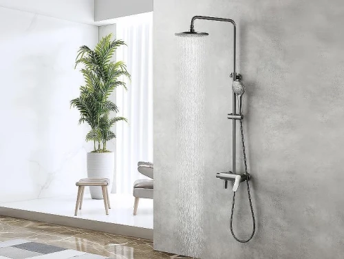Душевая система Lemark Bronx LM3762GM Графит