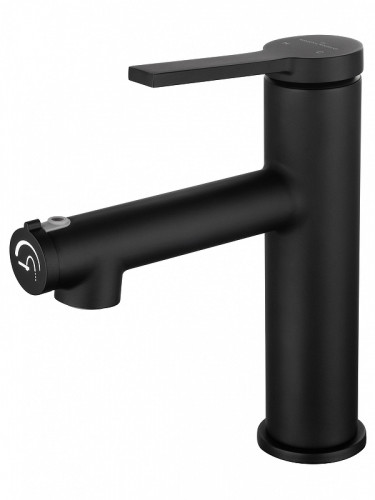 Смеситель для раковины Wonzon &amp; Woghand WW-H1017-MB цвет Черный матовый