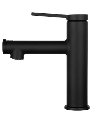 Смеситель для раковины Wonzon &amp; Woghand WW-H1017-MB цвет Черный матовый