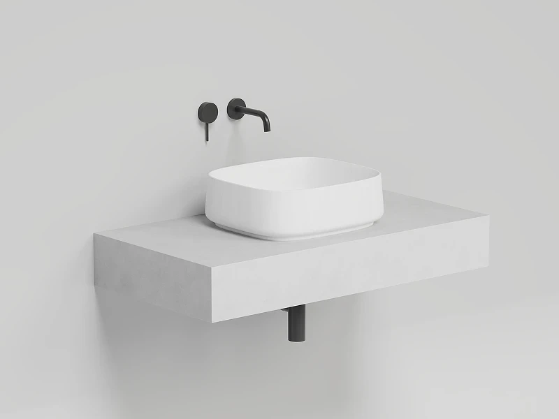 Раковина накладная Salini Oriente Bowl 45 1109102G цвет Белый