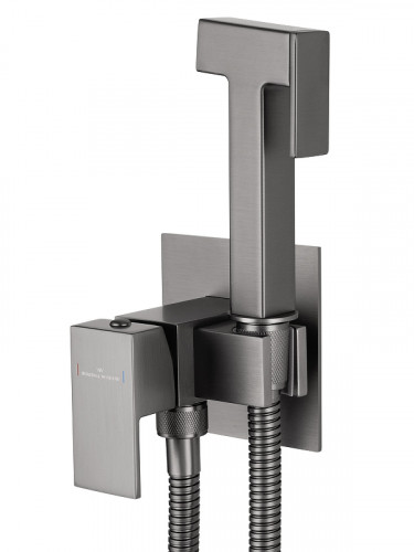 Гигиенический душ со смесителем Wonzon &amp; Woghand WW-88829903-BGM цвет Темный графит